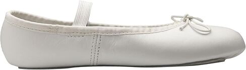 Girl's Ballet Shoe White 8 Toddler in Saudi Arabia