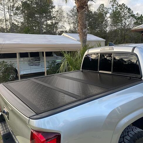 غطاء تونيو للشاحنة من الألومنيوم قابل للسحب لـ 2017-2025 Ford F250 / F350 SuperDuty 6.75FT Bed (82 ") | تصميم مزدوج القفل، أسود غير لامع، مقاوم للماء وشديد التحمل in Kuwait