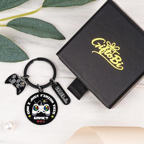 Video Game Gifts Keychain, Gamer Keyring Controller Metal Charm, Fun Gaming Key Chain Gift for Boys Game Players Lover Teens in Saudi Arabia