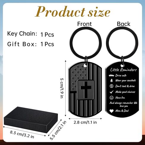 16th Birthday Gifts Boys Keychain - Drive Safe Keychain We Love You For Girls Daughter Teen Son New Driver Gifts For Birthday Christmas in Saudi Arabia