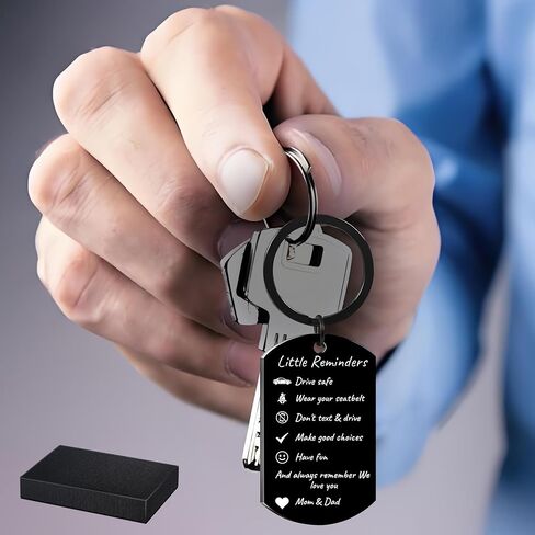 16th Birthday Gifts Boys Keychain - Drive Safe Keychain We Love You For Girls Daughter Teen Son New Driver Gifts For Birthday Christmas in Saudi Arabia