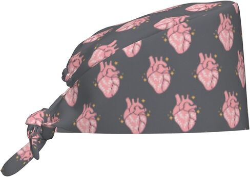 Working Cap Breathable Unisex Women Men Elastic Bandage Tie Back Hats Scrub Nursing Doctor Surgeon Cap in Kuwait