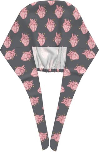 Working Cap Breathable Unisex Women Men Elastic Bandage Tie Back Hats Scrub Nursing Doctor Surgeon Cap in Kuwait