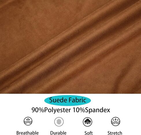 Alex Vando Mens Suede Shirt Jackets Long Sleeve Two Pockets Snap Casual Button Down Shirts in Saudi Arabia