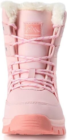 CLYCTIP Women’s Winter Snow Boots Anti-Slip Insulated Fur Lined Warm Winter Shoes with Anti-Slip Sole for Cold Weather Hiking Outdoor in Saudi Arabia