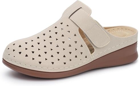 Clogs for Women Mules Slip-On: Comfortable Closed Toe Slippers Platform Clog Womens Dressy Sandals in Kuwait