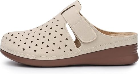 Clogs for Women Mules Slip-On: Comfortable Closed Toe Slippers Platform Clog Womens Dressy Sandals in Kuwait