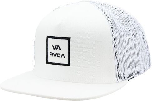 RVCA Mens Va All The Way Trucker، أبيض، مقاس واحد in Saudi Arabia
