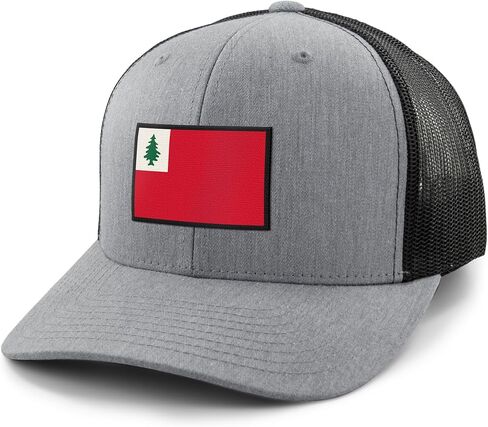 Vintage New England Flag Classic Snapback Trucker Hat in Saudi Arabia