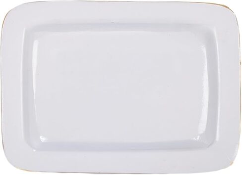 Jaye’s Studio Garden Party Decorative White and Blue Soap Dish for Bathroom, Enamel Tray, Vanity Tray for Dresser, Countertop, Sink Soap Tray for Desk, Jewelry Tray Gold, Key Plate, Chinoiserie Decor in Saudi Arabia