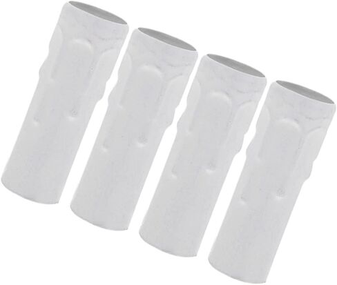 4Pcs Chandelier Base Cover Candle Chandelier Flanging Sleeve Durable Tube for Crystal Lighting Fixtures Easy Installation for Family Candle Lamps in Saudi Arabia