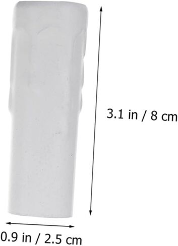 4Pcs Chandelier Base Cover Candle Chandelier Flanging Sleeve Durable Tube for Crystal Lighting Fixtures Easy Installation for Family Candle Lamps in Saudi Arabia