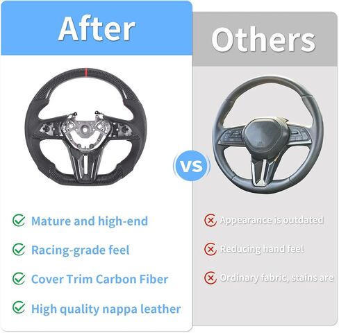 Real Carbon Fiber Steering Wheel for Nissan GTR 2017-2024 with Trim, D-shaped Flat-bottom Perforated Leather Grip in Saudi Arabia