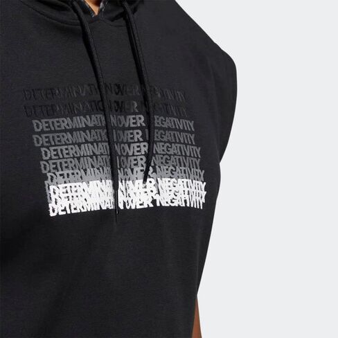 adidas Men's Donovan Mitchell Shortsleeve Hoodie, Team Victory Red, Medium in Saudi Arabia