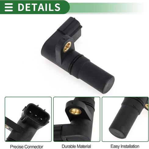 مستشعر سرعة ناقل الحركة من Motoforti VSS مستشعر السرعة لهوندا بايلوت 3.5 2003-2005 رقم 28810-P7W-004 أسود قوي in Kuwait