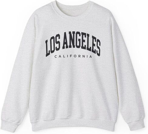 Los Angeles California Adult Unisex Crewneck Sweatshirt in Saudi Arabia