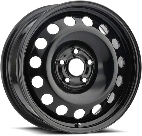 VISION 16" Inch 5x100 Wheel Rim SW60 Snow 16X6.5 +38 Black in Kuwait