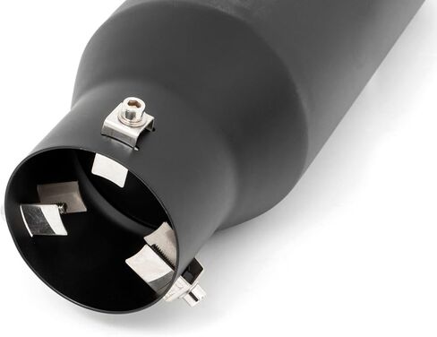 طرف عادم أسود للريف الخام | 304 الفولاذ المقاوم للصدأ | 2.5-3" | كل منها - 96004 in Kuwait