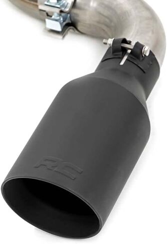 طرف عادم أسود للريف الخام | 304 الفولاذ المقاوم للصدأ | 2.5-3" | كل منها - 96004 in Kuwait