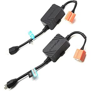 جهاز فك ترميز ضوء الضباب LED من TECHMAX H7، أداة إلغاء تحذير مقاومة الوميض المقاومة للخطأ، حزمة من 2 in Kuwait