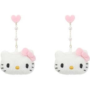 Hello Kitty Plush Earrings in Kuwait