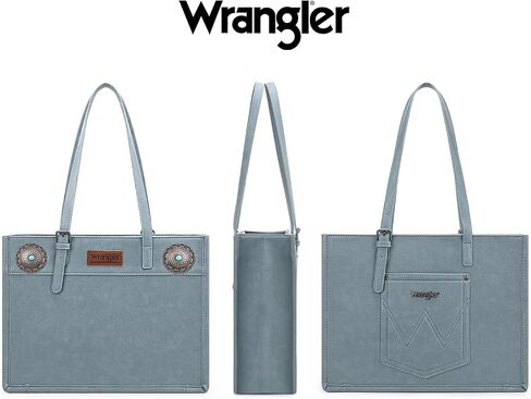 Wrangler Tote Bag for Women Handbags with Western Silver Tturquoise in Saudi Arabia