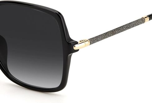 Jimmy Chu EPPIE/G/S Women's Sunglasses, black (black 19-3911tcx), 57 in Saudi Arabia