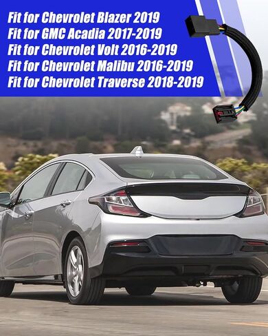 Transmission Shift Lever Jumper Wiring Harness Replace 84733196 Fit for Chevrolet Malibu Volt 2016-2017 GMC Acadia 2017-2019 Shift to Park Fix Wire Pigtail Plug Connector in Saudi Arabia