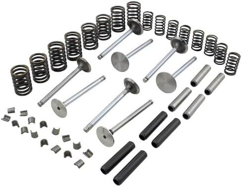 Valve Train Kit - 35° Valve Seat Angle fits New Holland L779 L783 L785 fits Perkins A4.203 in Saudi Arabia