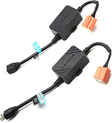 جهاز فك ترميز ضوء الضباب LED من TECHMAX H7، أداة إلغاء تحذير مقاومة الوميض المقاومة للخطأ، حزمة من 2 in Kuwait