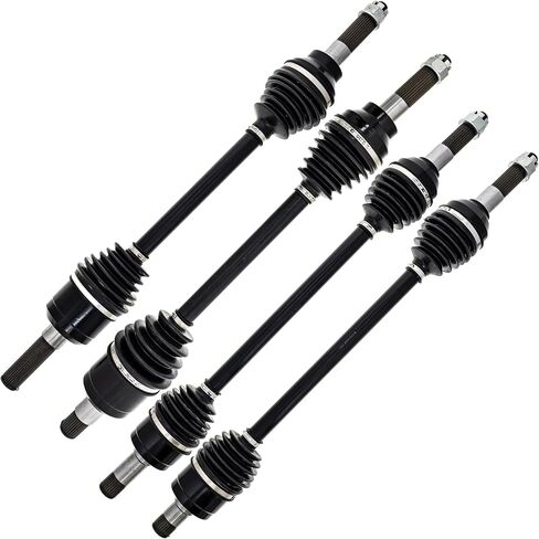 NICHE Front Rear CV Axle Kit For Kawasaki Mule PROFXT KAF820 59266-0757 59266-0727 59266-0758 59266-0728 in Saudi Arabia
