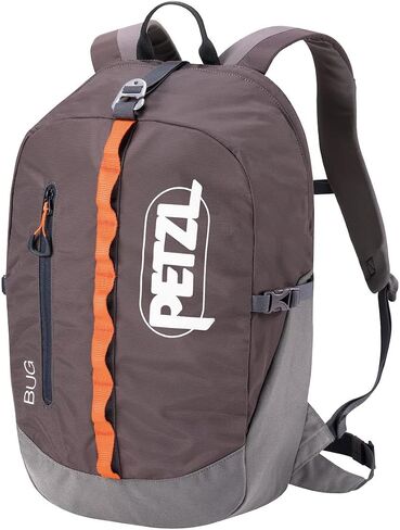 حقيبة ظهر Petzl BUG - حقيبة ظهر لتسلق الملاعب المتعددة ليوم واحد - رمادي - 18 لتر in Saudi Arabia