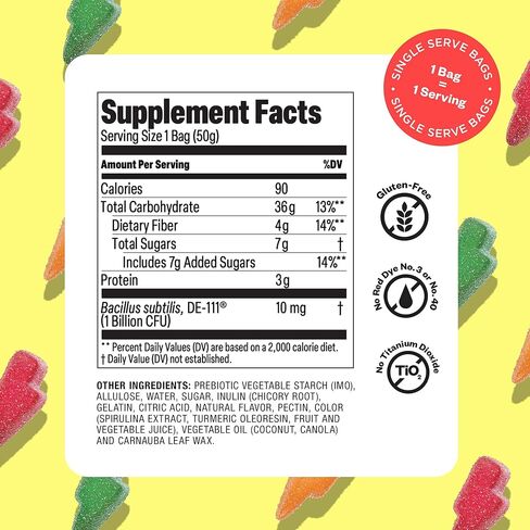 حلوى الجينسنغ الأمريكية من تاندي فوكس، علكات الذاكرة والانتباه والتركيز مع نكهة التوت للغاية، خالية من الغلوتين، سريعة المفعول، مكمل غذائي للدماغ، 6 عبوات in Kuwait