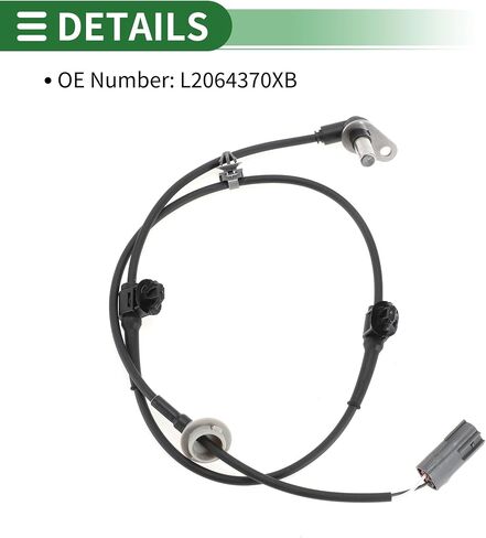 Motoforti ABS Wheel Speed Senor ABS Sensor Anti-lock Braking System Sensor for Mazda CX-7 2007-2012 No.L2064370XB Front Right in Saudi Arabia