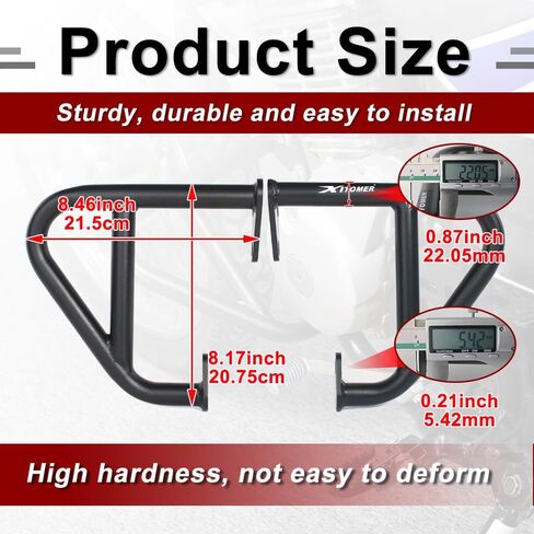 Xitomer Highway Engine Crash Bars Compatible with XR150L 2014-2024 Pannier Side Fit for XR150L Engine Guard Crashbars Tank Guard in Saudi Arabia