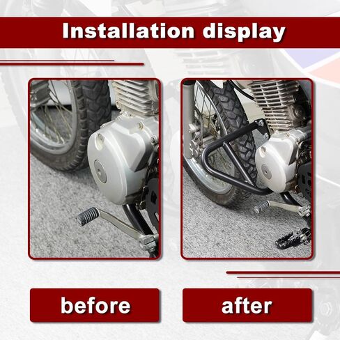 Xitomer Highway Engine Crash Bars Compatible with XR150L 2014-2024 Pannier Side Fit for XR150L Engine Guard Crashbars Tank Guard in Saudi Arabia