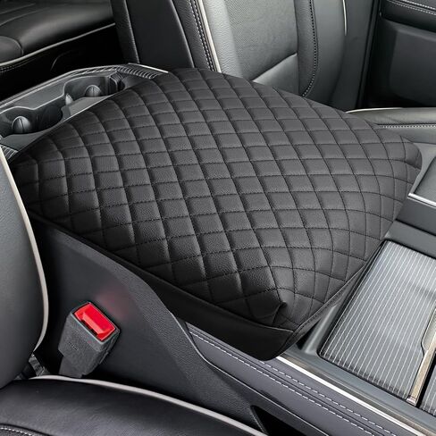 JOYTUTUS Center Console Cover Compatible with 2013-2024 Ram 1500 2500 3500, Neoprene Arm Rest Armrest Cover for Car, Middle Console Cover Lid in Saudi Arabia