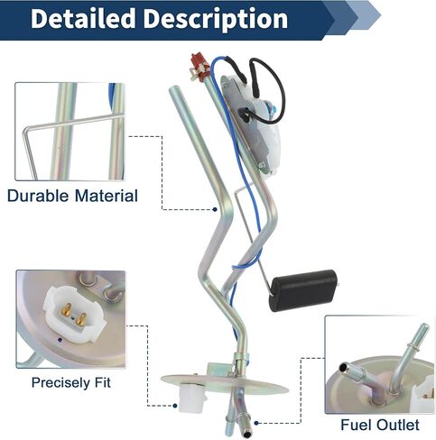 Fuel Tank Sending Unit for Ford F-250 F-350 1990-1991 V8 7.3L Fuel Pump Level Sending Unit Module for Ford F250 F350 No.FMSU-7DE in Saudi Arabia