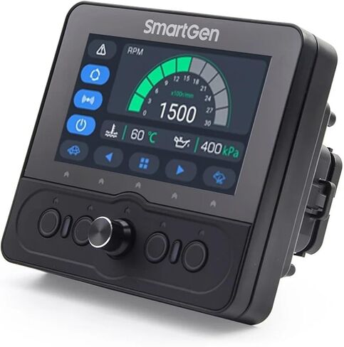 وحدة التحكم في محرك المولد EP4300 يمكن أن تعرض بيانات الأداة 4.3 بوصة ملونة RS485 USB CANBUS واجهة in Saudi Arabia