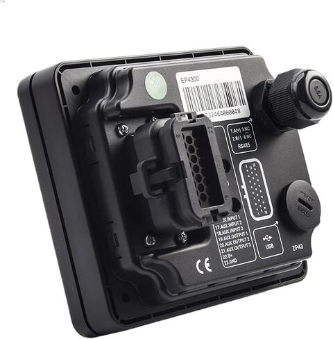 وحدة التحكم في محرك المولد EP4300 يمكن أن تعرض بيانات الأداة 4.3 بوصة ملونة RS485 USB CANBUS واجهة in Saudi Arabia