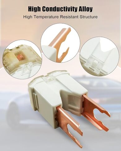 120Amp Slow Blow Fuse Fit for Toyota Camry 2001-2006 Replace 927-2120 9272120 90982-08274 90982-08254 18980-00059 18980-00060 MU840023 J00167099 8JS740026-271 9098208274 1898000059 J00167099 in Saudi Arabia