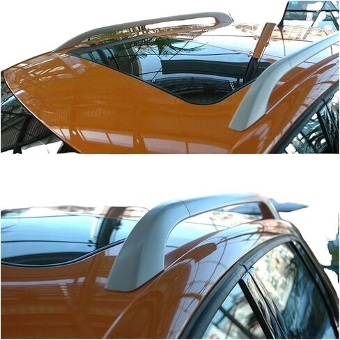 متوافق مع VW Cross Polo 2007 2008 2009 2010 2011 غطاء رف الأمتعة لسقف السيارة غطاء سقف بار السكك الحديدية نهاية غطاء للحماية Shell Repl (يمين خلفي) in Saudi Arabia