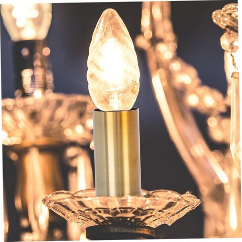 NUOBESTY 10pcs Chandelier Base Cover Crystal Chandelier Lamp Holder Sleeves for Ceiling Hanging Decorative in Saudi Arabia