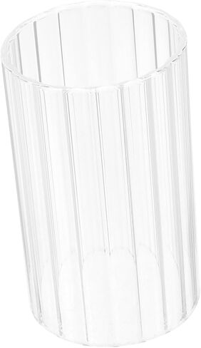 Vaguelly Glass Candle Holder Sleeve Transparent Shade for Candles and Versatile Design for Home Decor and Wedding Centerpieces in Saudi Arabia