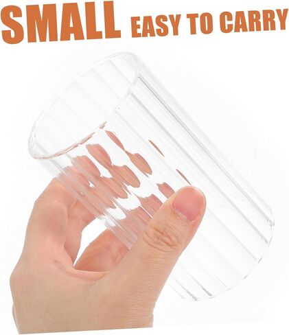 Vaguelly Glass Candle Holder Sleeve Transparent Shade for Candles and Versatile Design for Home Decor and Wedding Centerpieces in Saudi Arabia