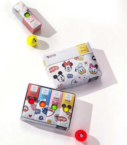 Volvik x Disney - مجموعة كرات جولف ميكي آند فريندز Vivid Collector دستة هدايا in Saudi Arabia