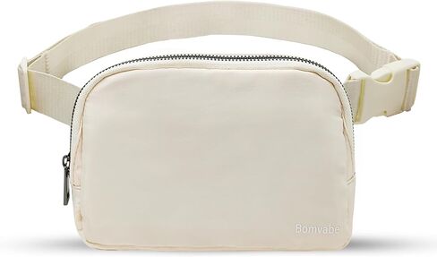 Crossbody Fanny Pack for Women, Mini Belt Bag 1L with Adjustable Strap 32" to 51", Small Waist Bag for Travel Running in Kuwait