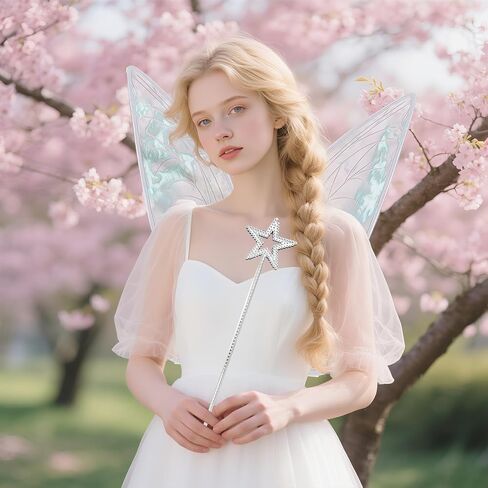 Fairy Wings for Adults,Butterfly Wings for Girls,Angel Wings,Fairy Costume for Women Halloween Dress Up Party Favor Rose in Saudi Arabia