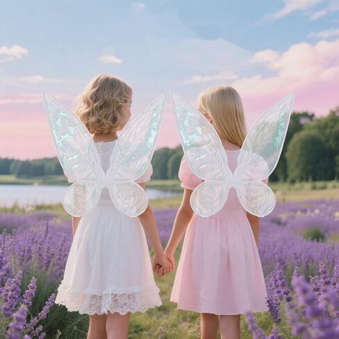 Fairy Wings for Adults,Butterfly Wings for Girls,Angel Wings,Fairy Costume for Women Halloween Dress Up Party Favor Rose in Saudi Arabia