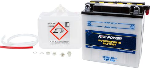 FIRE POWER Battery W/Acid 12V 12N9-4B-1 in Saudi Arabia
